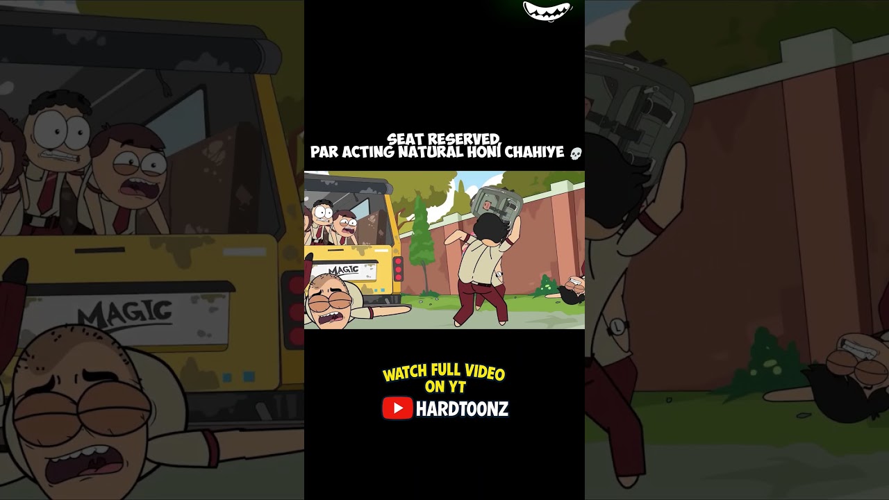 Acting dekho Acting! #hardtoonz #animation #schoollife #funny #shortvideo #shortsviral