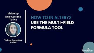 How to use the Alteryx Multi Field formula tool | 5 Min Tutorial