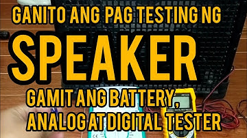 HOW TO TEST A SPEAKER @tletechcher #trending #viraltutorial