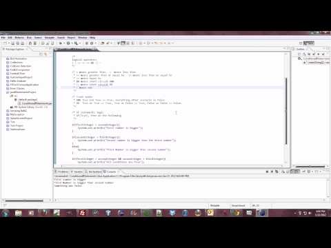 Java If/Else Statements