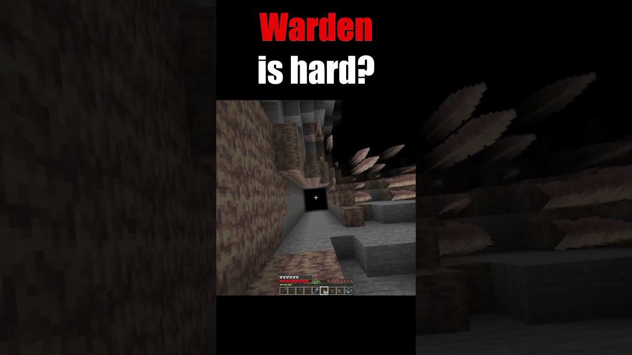Warden is easy... #minecraft