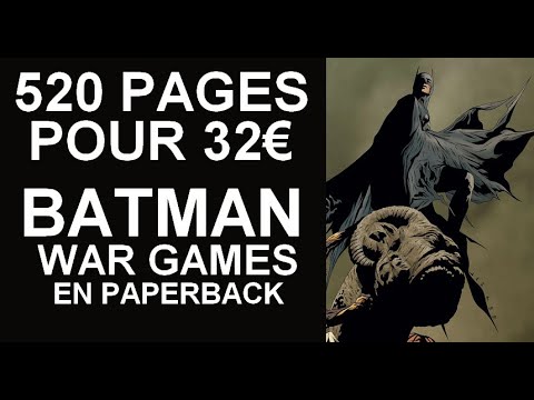 520 pages for €32: Discover BATMAN WAR GAMES Volume 1 in URBAN