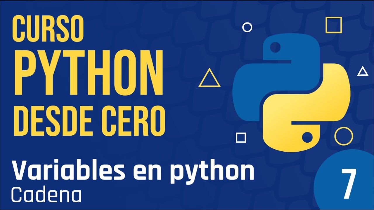 Clase 7 - Cadenas en python - YouTube