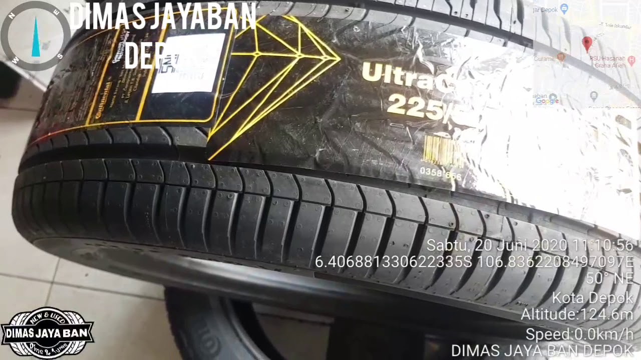 Honda HRV pasang Velg Rota Ring 18 + Ban continental - YouTube