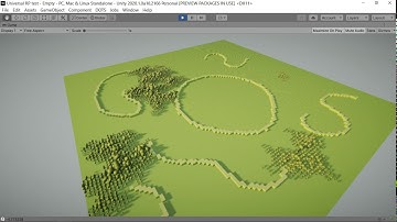 Unity 2020 ECS / DOTS vegetation spread