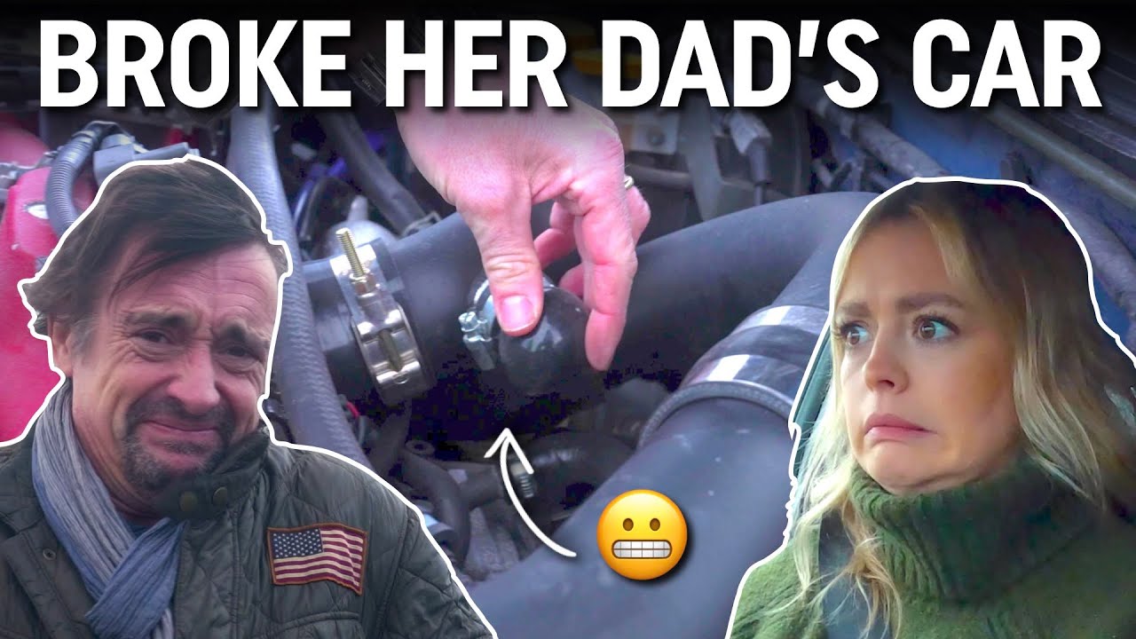 ⁣Richard Hammond Throws The Keys To His 530bhp Subaru To His Daughter Izzy!