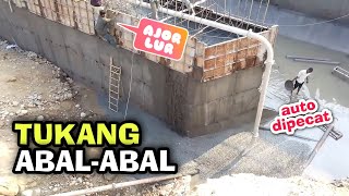 Melawan Grafitasi...! Deretan Kelakuan Kocak Tukang Bangunan Abal Abal