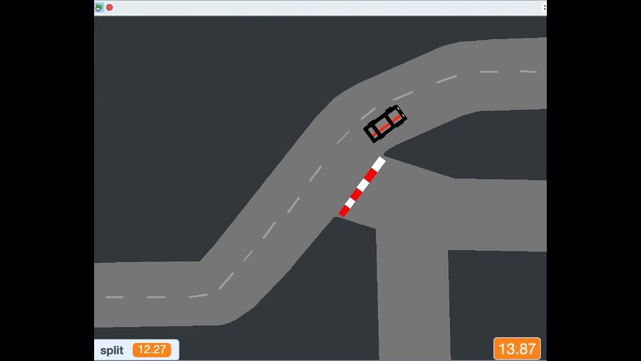 Car Game (Scratch) Game Over Ending in 52s 167ms RTA/37"30 IGT (WR