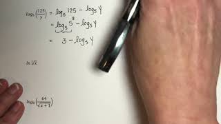 (1314) Section 4.3 Properties of Logarithms Part 1/3