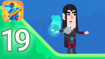 Bowmasters - Gameplay Walkthrough Part 19 - Dark Mage (iOS, Android)