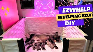 How To Set Up Your EZWHELP EZCLASSIC Whelping Box for Dogs and Puppies DIY