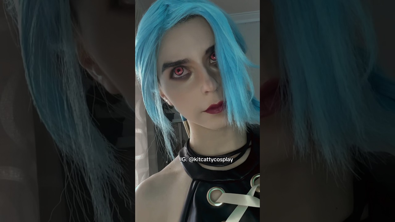 Tried to recreate a scene on arcane! #cosplay #arcane #jinx #jinxarcane #leagueoflegends #riotgames