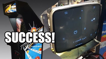 Atari Asteroids restoration Part 3