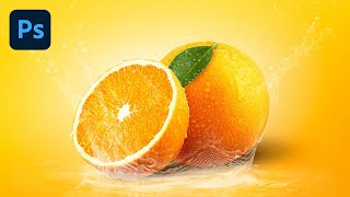 How To Make Transparent Water Splash In Photoshop - Learn with Omer Graphics