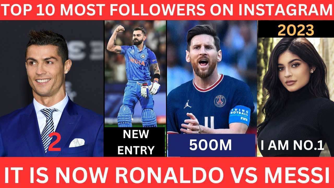TOP 10 MOST FOLLOWED PERSON ON INSTAGRAM 2023 (IN THE WORLD)TOP 10