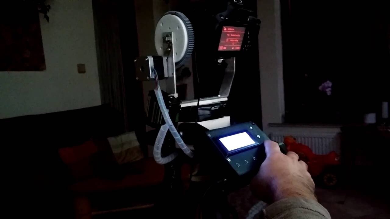 Mostly printed panorama tripod head mod