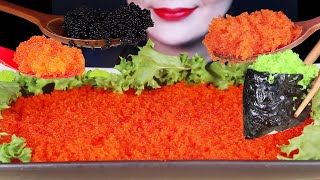 ASMR | Flying Fish Roe  2-hour Mukbang | 날치알 2시간 먹방 | Tobiko Eggs Sounds