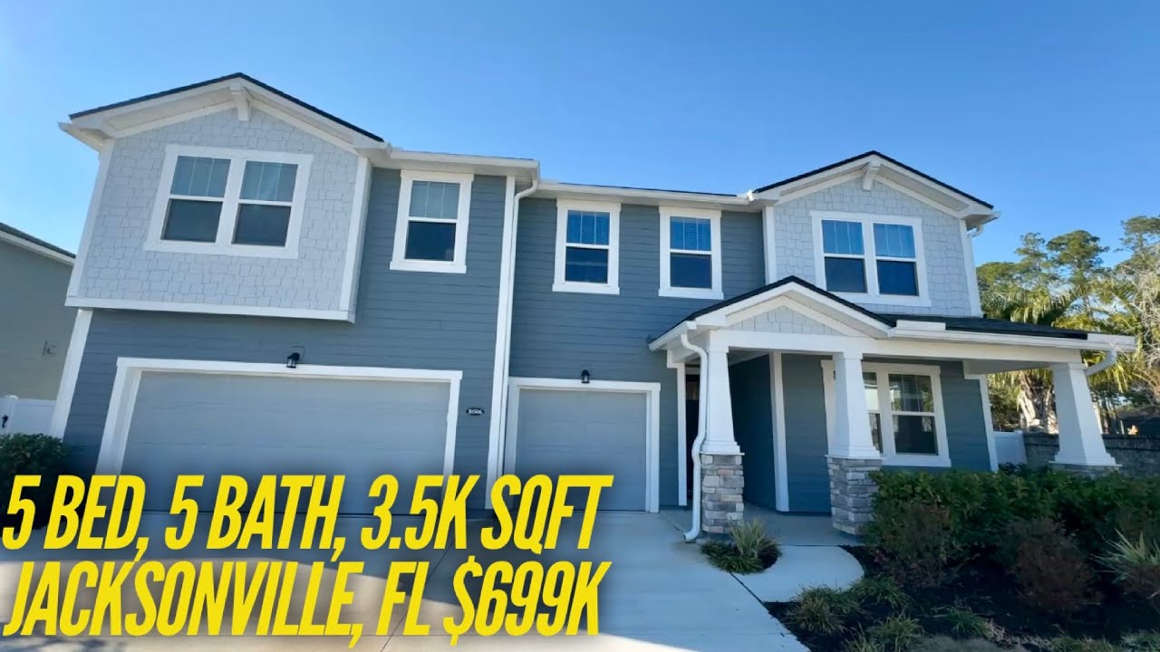 Jacksonville, FL home: 5 beds, 5 baths, 3.5K sqft, bonus rooms, $699K (Mandarin area)
