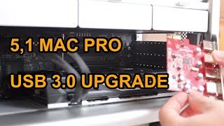 kalorie underordnet ambulance Mac Pro 5,1 USB 3.0 Upgrade - Mac Pro Upgrade Series Part 4 - YouTube