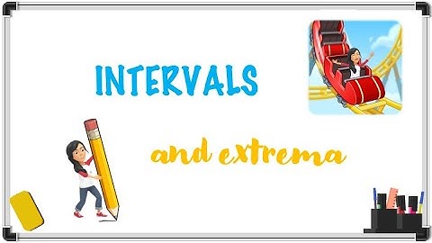 Increasing, Decreasing, Constant Intervals and Extrema | Graph Behavior Explained