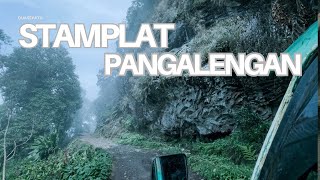 JALUR TEBING BATU STAMPLAT - PANGALENGAN BANDUNG SELATAN BAG 5