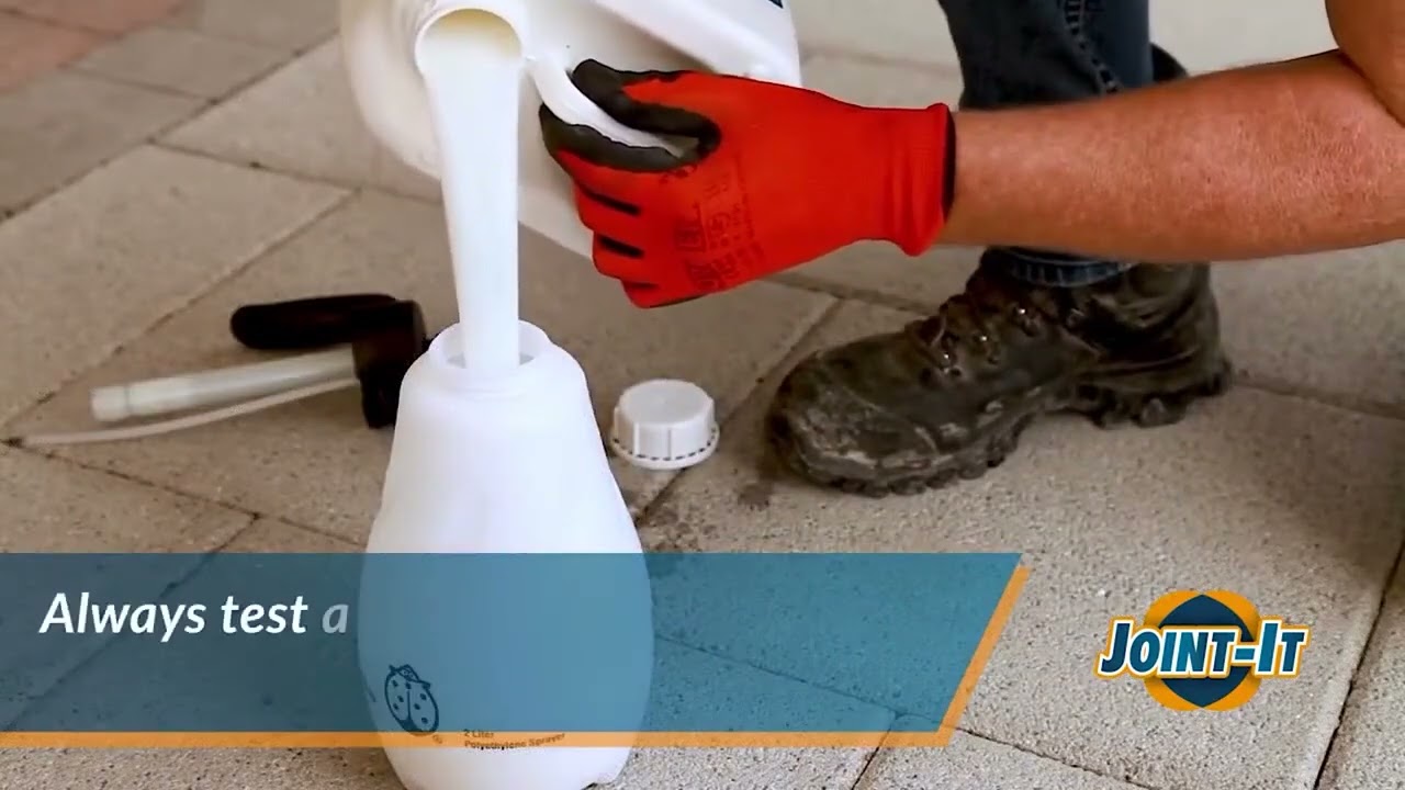 How to Apply | Joint-It Pro Seal Natural Stone and Concrete Paving Sealer