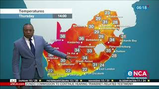 Weather forecast | 15 October 2020