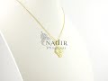 Cross Pendant (3.2cm) with Necklace in 925 Sterling Silver w/ 24k Gold Bath video