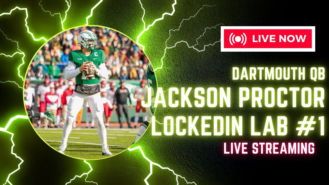 Jackson Proctor Dartmouth QB Jackson Proctor LockedIn Workout - YouTube