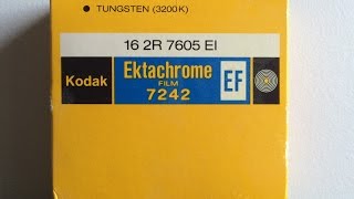 1975 Expired Eastman Kodak 7242 16mm Film - Ektachrome EF ME4 - Toronto Fireworks 2013