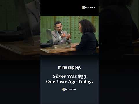 Silver Was $33 One Year Ago Today