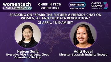 Spark the Future: A Fireside Chat on Women, AI, and the Data Revolution - Haiyan Song