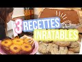 Recettes sucres inratables 