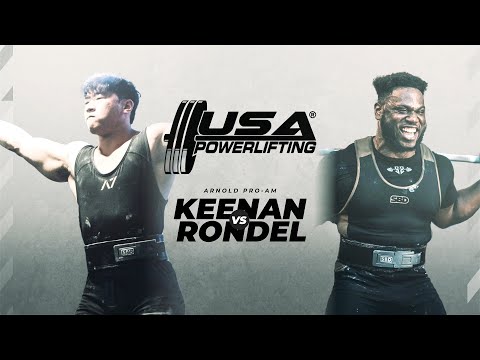 Keenan Lee vs Rondel Hunte - USAPL Arnold Pro-Am