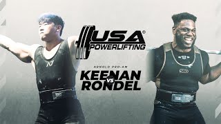 Keenan Lee vs Rondel Hunte - USAPL Arnold Pro-Am