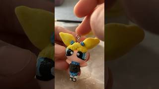 Bubbles Cute Keychain Powerpuff Girl Cartoon