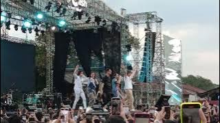 Maia nyanyi bareng Dul, Al dan El di Playlist Live Festival 2.0