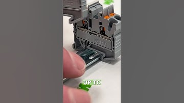 WAGO TOPJOB S Mini for easy conductor termination,even in tight spaces!