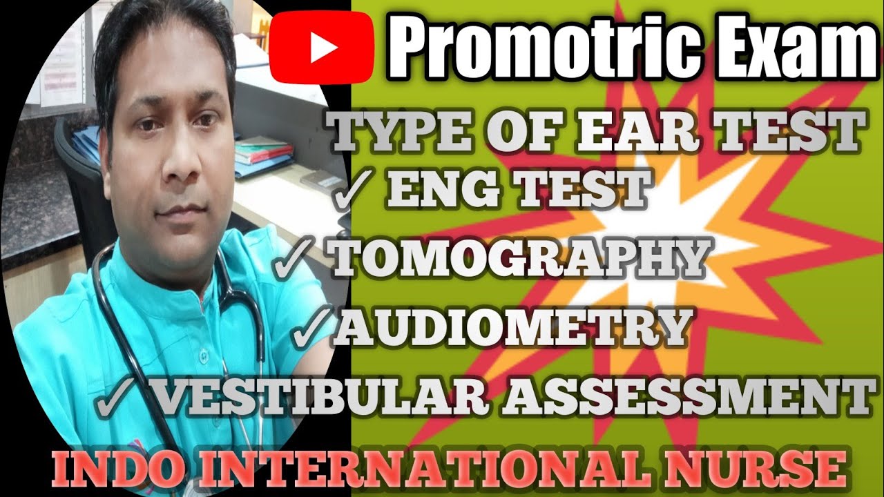 Ear test/Electronystagmography(ENG) Test/ Tomography /Audiometry Test ...
