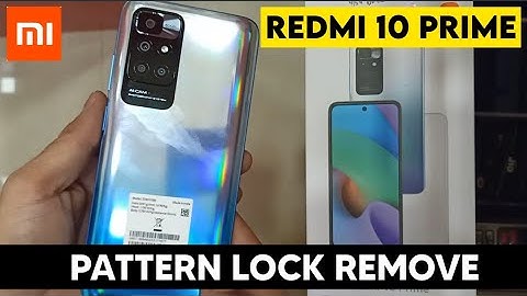 Redmi 10 Prime Hard Reset (21061119BI) Pattern Lock, Pin Lock, Fingerprint Lock Remove Easy Solution