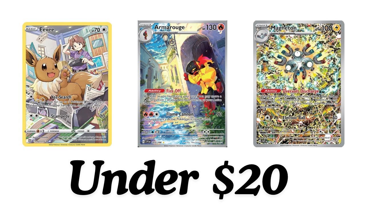 Pokemon Card Singles Under $20 - Hidden Gems
