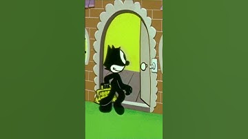 Felix Loses His Magic Bag! 💼 ✨  | Felix The Cat #animatedcartoon #felixcat #shorts | Full Episodes
