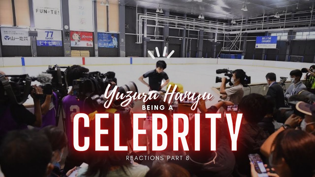 Yuzuru Hanyu being a celebrity (羽生結弦) *reactions part 8*