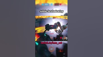 subtle foreshadowing #funny #shorts #gaming #ow2 #overwatch #overwatch2  #overwatchmoments