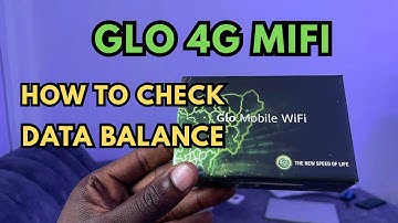 How To Check Data Balance On Glo 4G MiFi In 2025
