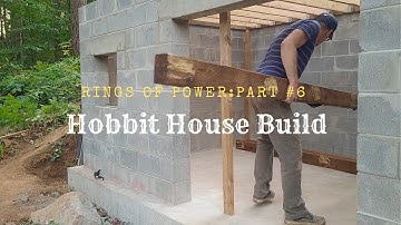 Part 7: Hobbit Hole Build ASMR Concrete Roof Slab Form