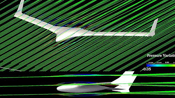 X-56A Fluid-Structure Coupled Analysis (One-Way Coupling)