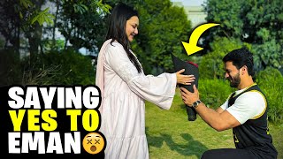 Saying Yes to Eman for Whole DayMost Awaited Vlog...