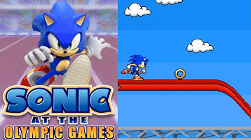 Sonic at Olympic Games JAVA GAME (SEGA 2008) FULL WALKTHROUGH
