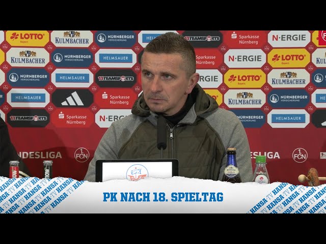 💬 PK nach dem Spiel: 1. FC Nürnberg vs. F.C. Hansa Rostock | 2. Bundesliga⚽